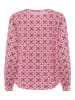 Zwillingsherz Bluse "Grafisch Classic" in Pink