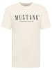 Mustang Koszulka w kolorze kremowym