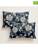 Pierre Cardin 2-delige set: perkal kussenhoezen donkerblauw