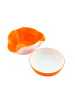 InnovaGoods 2er-Set: Schalen in Weiß/ Orange