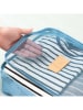 InnovaGoods 6-delige kofferorganizerset blauw