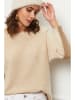 Joséfine Pullover "Aladin" in Beige/ Hellbraun