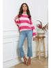 So Cachemire Pullover "Bech" in Pink/ Rosa