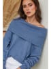 So Cachemire Pullover "Kaba" in Blau