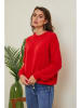 Joséfine Pullover "Letenye" in Rot