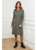 Joséfine Strickkleid "Garcy" in Oliv