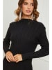 Joséfine Strickkleid "Garcy" in Schwarz