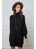 Joséfine Strickkleid "Halof" in Schwarz