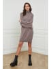 Joséfine Strickkleid "Warren" in Taupe