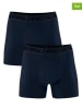 Muchachomalo 2er-Set: Boxershorts in Dunkelblau