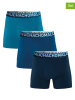 Muchachomalo 3-delige set: boxershorts blauw/donkerblauw