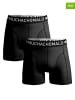 Muchachomalo 2-delige set: boxershorts zwart