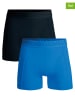 Muchachomalo 2-delige set: boxershorts donkerblauw/blauw