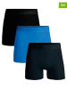 Muchachomalo 3er-Set: Boxershorts in Blau/ Dunkelblau/ Schwarz
