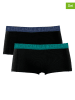 Muchachomalo 2er-Set: Boxershorts in Schwarz
