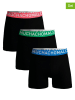 Muchachomalo 3er-Set: Boxershorts in Schwarz