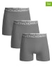 Muchachomalo 3er-Set: Boxershorts in Grau