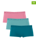 Muchachomalo 3er-Set: Pantys in Türkis/ Pink