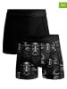 Muchachomalo 2-delige set: boxershorts zwart/grijs