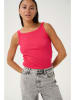 Kaffe Top "Carna" w kolorze różowym