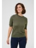Kaffe Strickshirt in Khaki