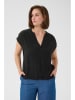 Kaffe Bluse in Schwarz
