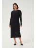 Kaffe Kleid in Schwarz