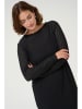 Kaffe Kleid in Schwarz