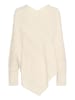 Cream Poncho "Holiday" in Beige