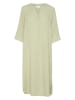 Kaffe Leinen-Kleid in Grün