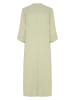 Kaffe Leinen-Kleid in Grün