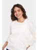 SAINT TROPEZ Pullover in Creme