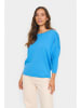 SAINT TROPEZ Pullover in Blau