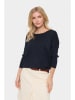 SAINT TROPEZ Sweter w kolorze granatowym