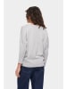 SAINT TROPEZ Pullover in Grau