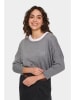 SAINT TROPEZ Pullover in Grau