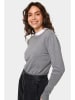SAINT TROPEZ Sweter "Mila" w kolorze szarym