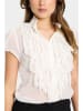 SAINT TROPEZ Bluse in Creme