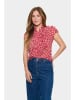 SAINT TROPEZ Bluse in Rot