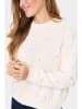 SAINT TROPEZ Sweatshirt in Creme