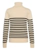 SAINT TROPEZ Rollkragenpullover in Beige