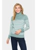 SAINT TROPEZ Rollkragenpullover in Türkis