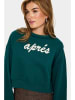 SAINT TROPEZ Sweatshirt in Türkis