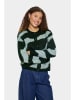 SAINT TROPEZ Kardigan w kolorze zielonym