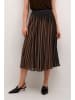 CULTURE Spódnica w kolorze brązowym