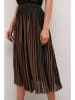 CULTURE Spódnica w kolorze brązowym
