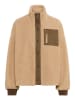 CULTURE Fleece vest beige