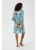 Kaffe Kleid in Türkis/ Blau