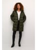 Kaffe Steppmantel in Khaki