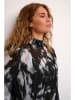 Kaffe Bluse in Schwarz/ Weiß
